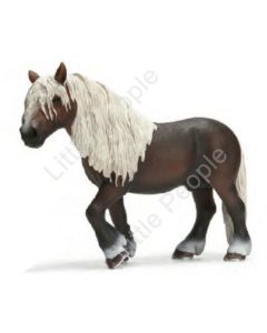 Schleich - NEW  13663 Black Forest Stallion - RETIRED Figurine Retired