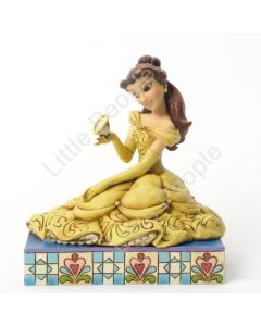 Jim Shore Curious And Kind - Belle With Chip Figurine Disney Traditions Retired BNIB Rare