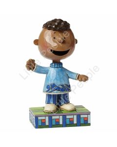 Jim Shore Friendly Franklin  Figurine (Peanuts Collection)  retired last one
