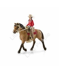 Schleich Farm - WESTERN RIDER Figure & Horse SET - 42112