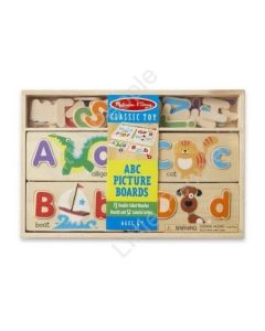 Melissa & Doug ABC Picture Boards - Educational Toy