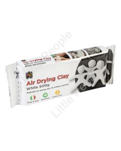 Educational Colours Air Drying Clay White 500g