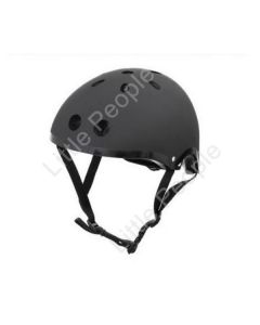 Mini Hornit  Kids Bicycle Helmet Stealth Black Medium: 53-58cm  LED
