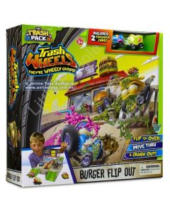 Trash Pack - Trash Wheels - Burger Flip Out New Kids Toy