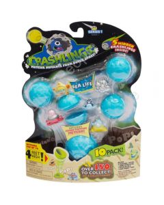 Crashlings Meteor Mutants From Outer Space - 10 Pack Sealife
