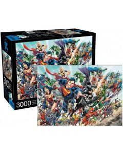 Aquarius DC Comics Cast 3000-Piece Jigsaw Puzzle