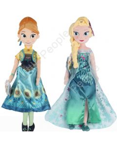 Disney 50cm Elsa Anna Plush Doll Toy