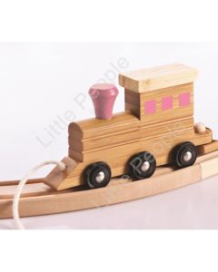 EverEarth Personalised Name Train Engine - Pink Kids Pretend Play