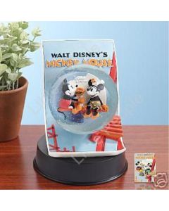 Mickey Mouse Building A Poster Disney Snowglobe LE 500 Pin Release