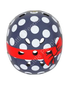 Mini Hornit  Kids Bicycle Helmet Polka Dot Small  LED:  48-53cm  LED