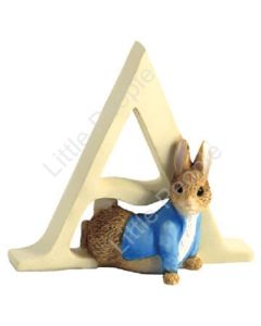 Peter Rabbit Letters - Letter A with Peter Rabbit