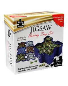 Puzzle Master Jigsaw Sorting Tray Set helps you organize your jigsaw pieces