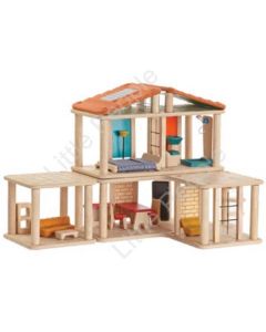 Creative Play Doll House has 3 units can be arranged in over 10 different ways