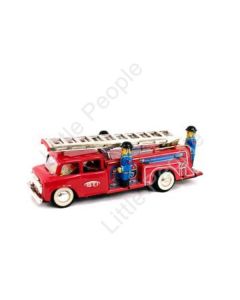 Tin Fire Truck Friction with siren