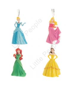 DISNEY CHRISTMAS BY WIDDOP AND CO HANGING ORNAMENTS: PRINCESSES (SET OF 4)
